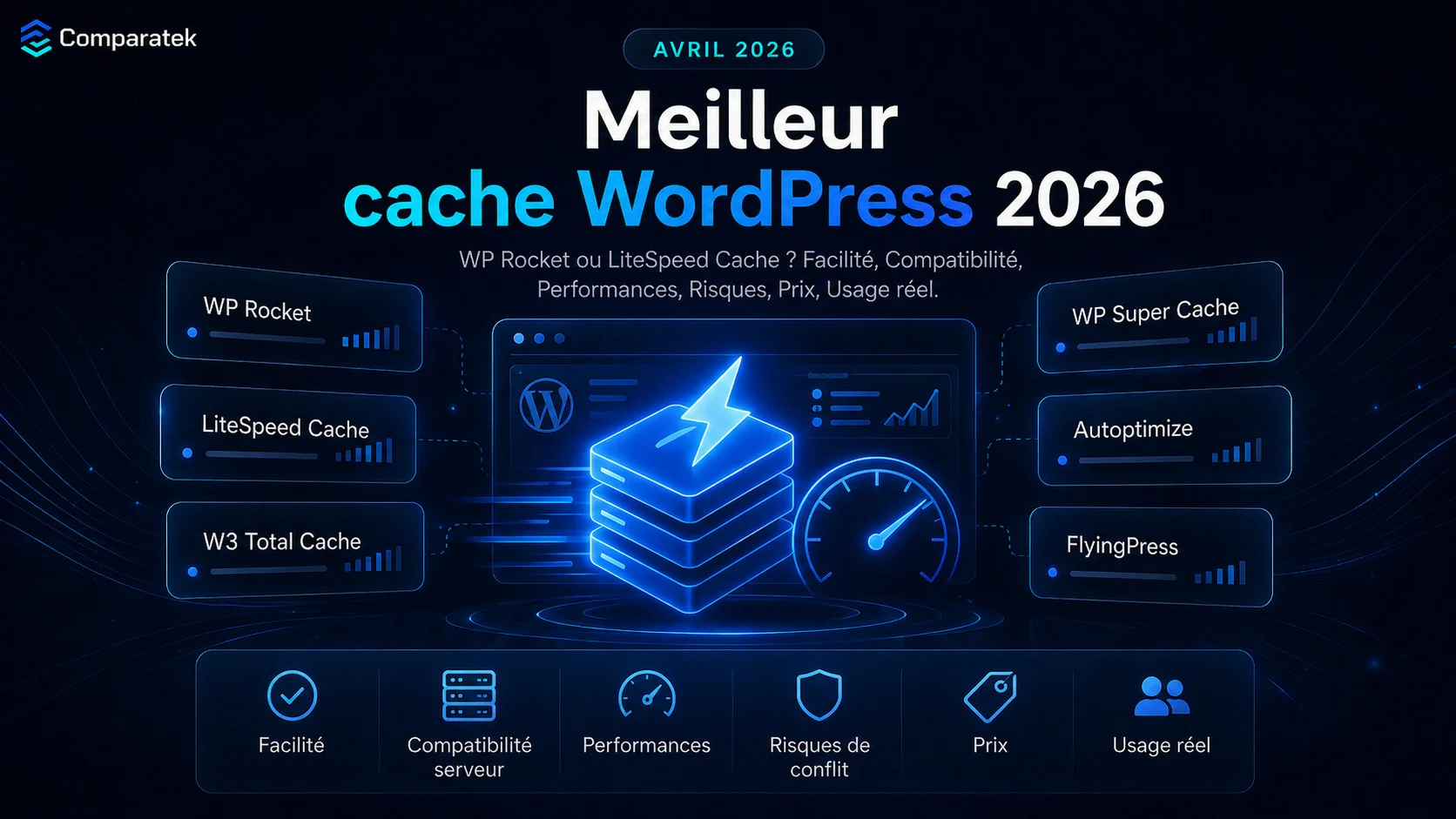 Meilleur plugin cache WordPress 2026 : WP Rocket ou LiteSpeed Cache ...